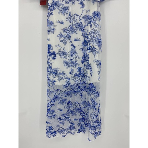 TRUTH & FABLE Maxi Wrap Dress Tiger Print NEW - Picture 7 of 10